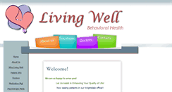 Desktop Screenshot of livingwellnc.com