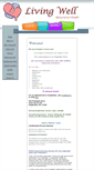 Mobile Screenshot of livingwellnc.com